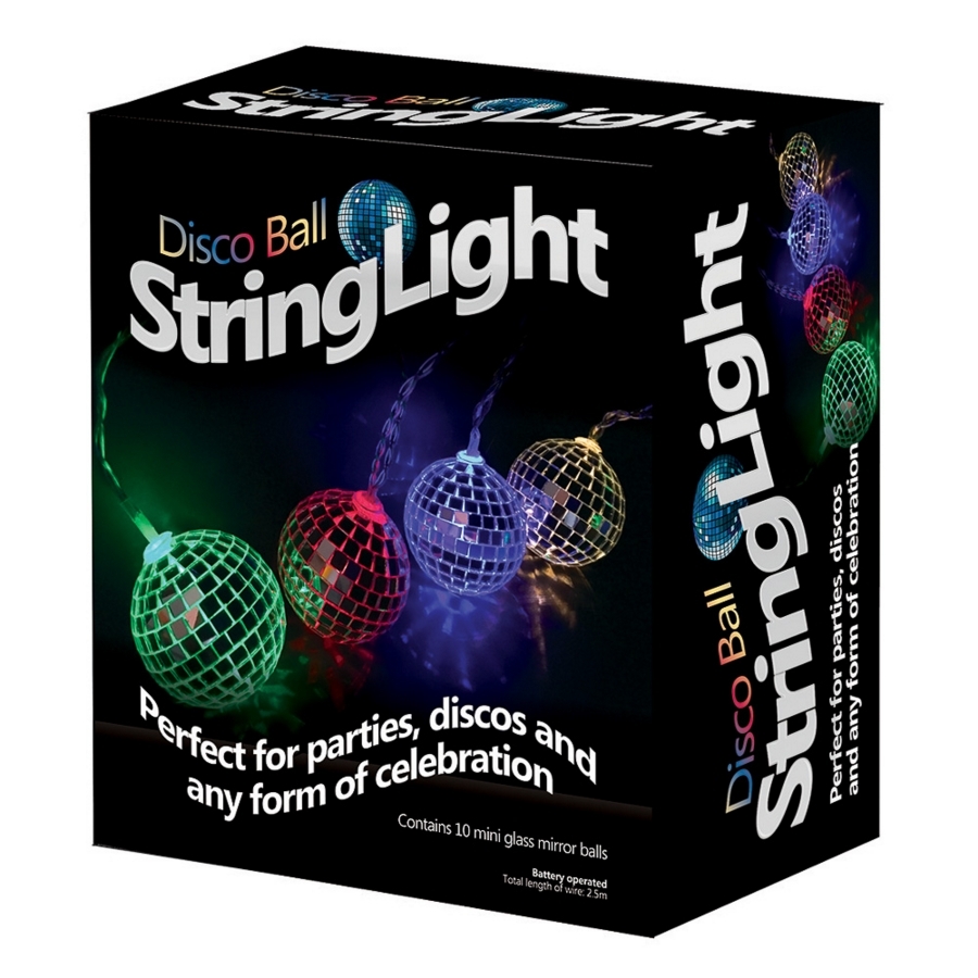 LED Disco Ball String Lights